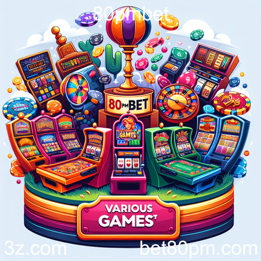 Descubra a Diversão Infinita em 'Jogos Diversos' no 80pmbet